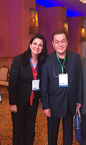 Dr. Nejib Chechia (Presidente ATOC) & Dra. Shirin Djavanmardi - VERTE Oftalmología Barcelona