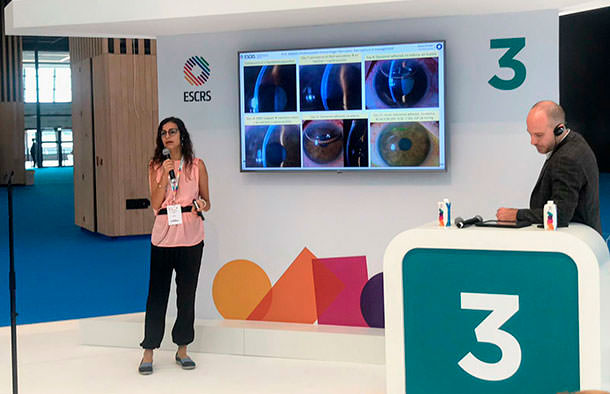 Dra. Daniela Ortiz - ESCRS - 2019 - VERTE Oftalmología Barcelona