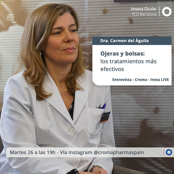 Dra. Carmen del Águila - Bolsas y Ojeras - VERTE Oftalmología Barcelona