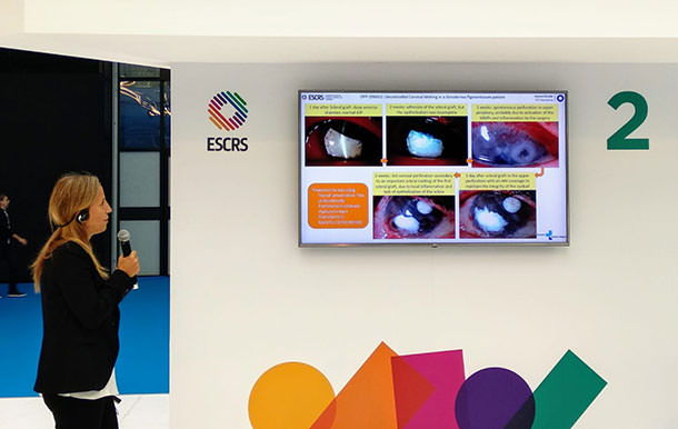 Dra. Magela Garat - ESCRS - 2019 - VERTE Oftalmología Barcelona