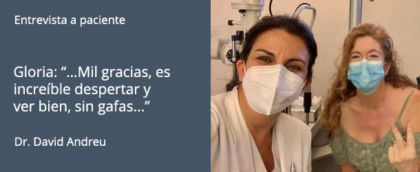 Gloria Mendoza - Lentes Trifocales - VERTE Oftalmología Barcelona