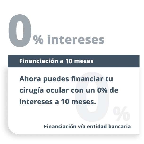 Financiación Cirugía Ocular - VERTE Oftalmología Barcelona