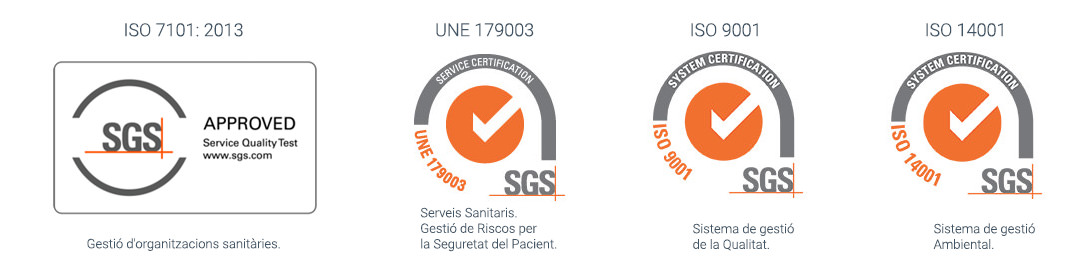 Certificats ISO - VERTE Oftalmologlia Barcelona